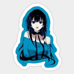 Anime Girl 2 Sticker